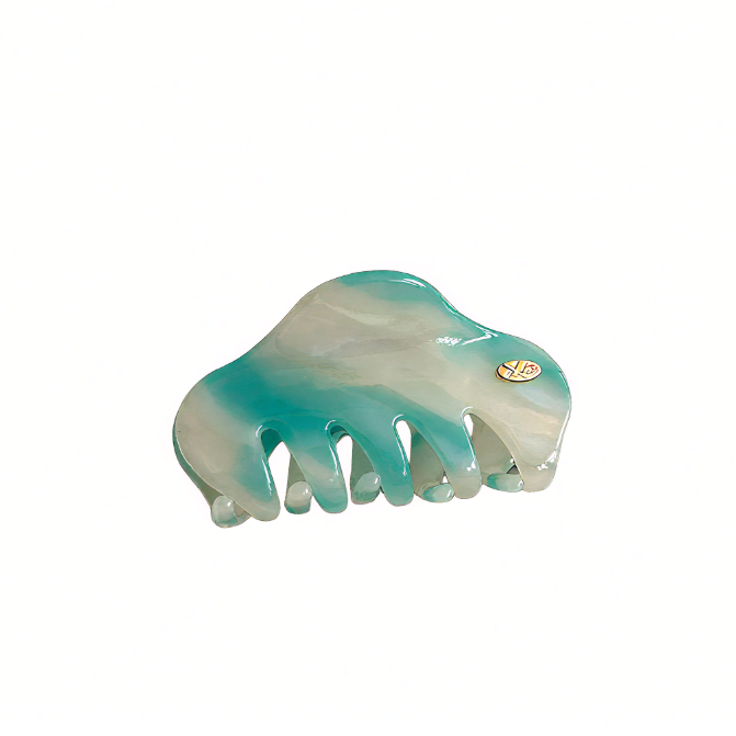 Mint Pop – Mini Hair Claw Clip