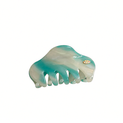 Mint Pop – Mini Hair Claw Clip