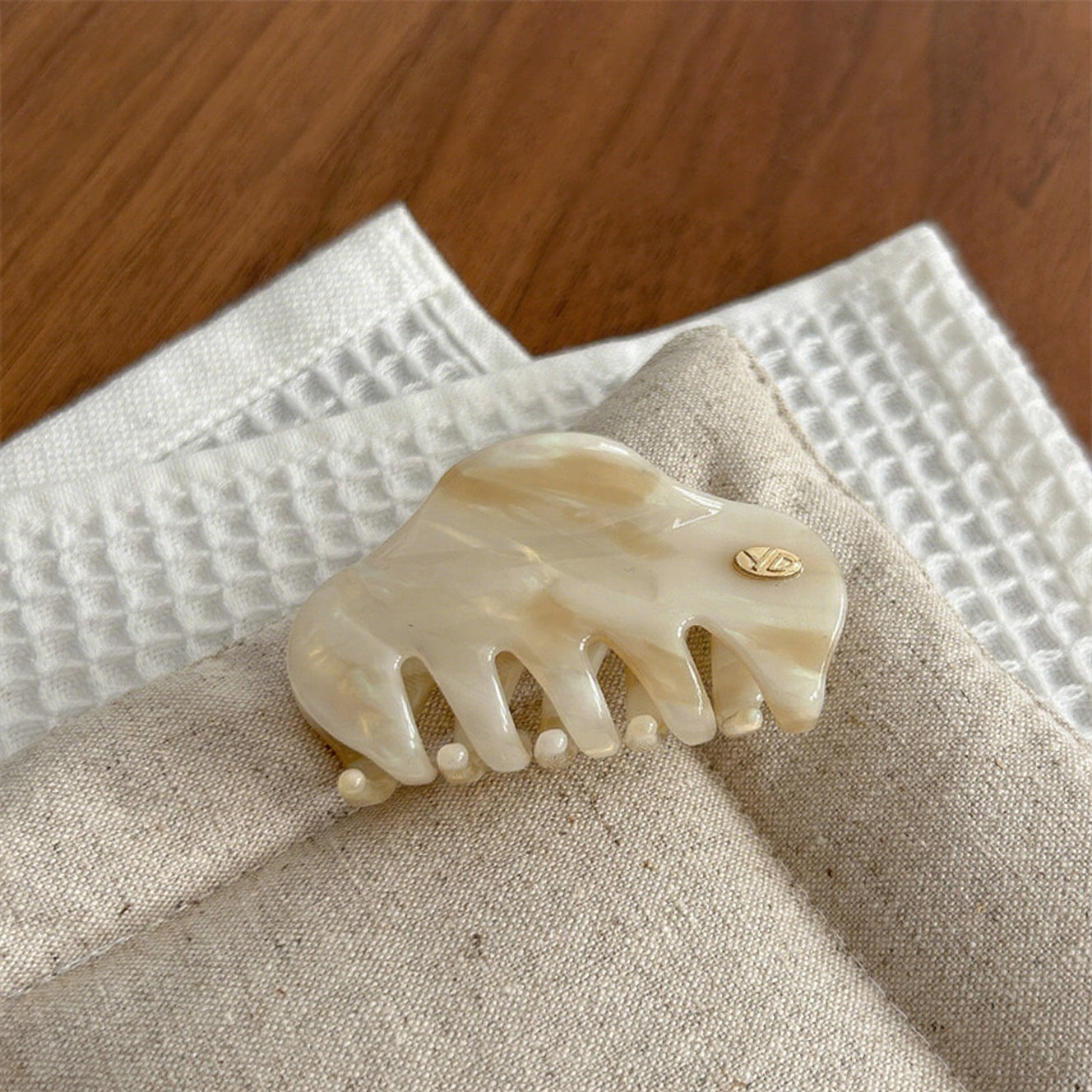 Marshmallow Twist - Pastel Hair Claw Clip